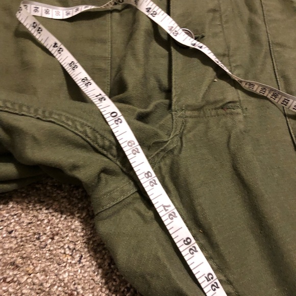 USGI OD Green Med.Coveralls Cotton Sateen TYPE I NSN 8405-00-131-6508 1970s EUC - Picture 10 of 10